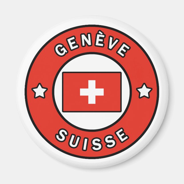 Íman Genève Suisse (Frente)