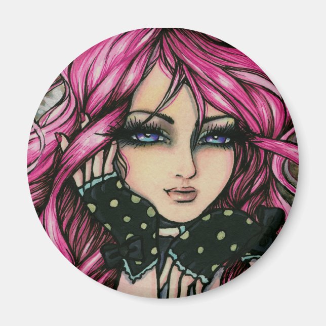 Íman "Genevieve" Steampunk Fairy Magnet (Frente)