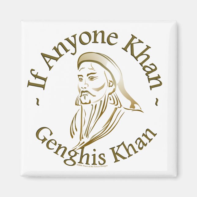 Íman Genghis Khan (Frente)