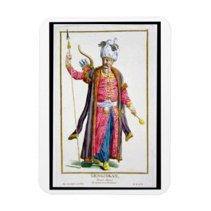 Íman Genghis Khan (c.1162-1227) 'de DES Estam de