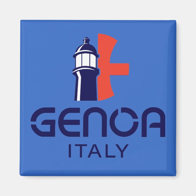 Íman Gênova Itália Europa (Frente)