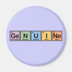 Íman Genuíno feito dos elementos