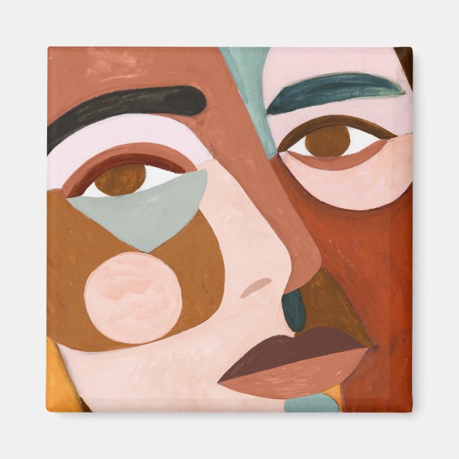 Íman Geo Face para Cima (Frente)