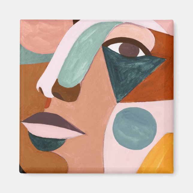 Íman Geo Half Face (Frente)