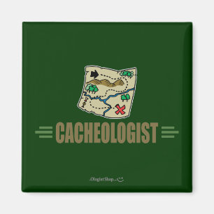 Íman Geocaching Humorístico