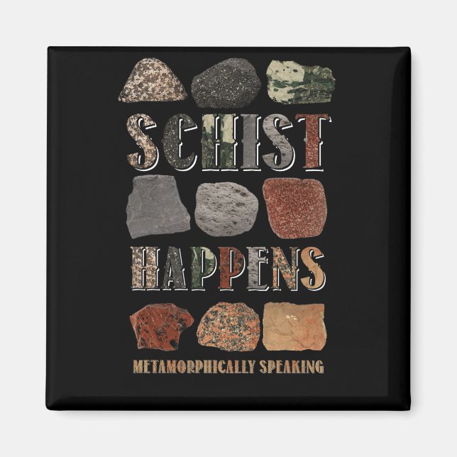 Íman Geologia Mineral Geode Rock Collector Geológico (Frente)