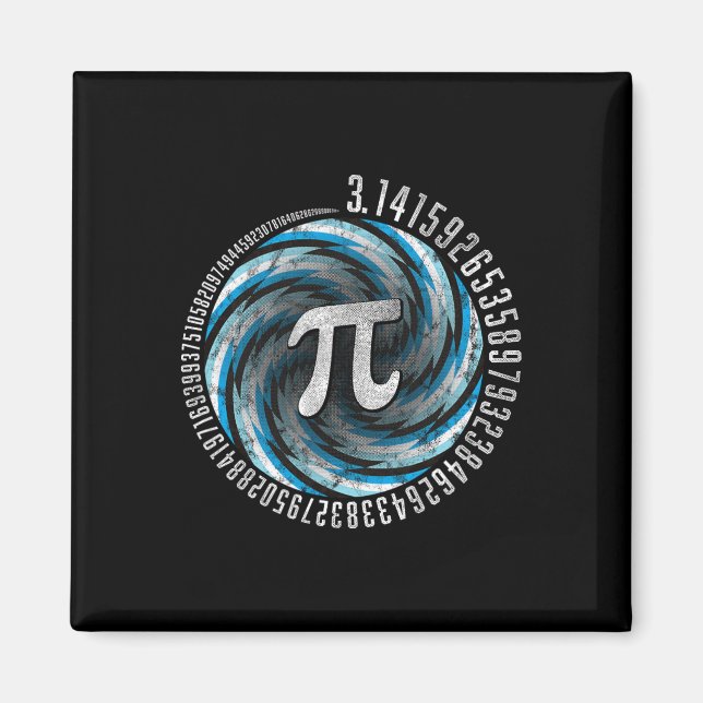 Íman Geometria de Ilusões Ópticas Pi Matemática Stem 3. (Frente)