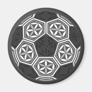 Íman geometria sagrada do futebol