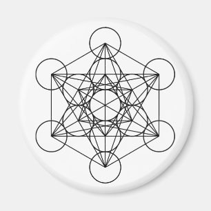 Íman Geometria sagrado do cubo de Metatron