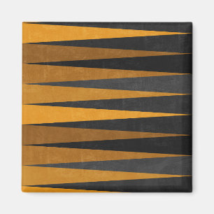 Íman Geometric Black Yellow