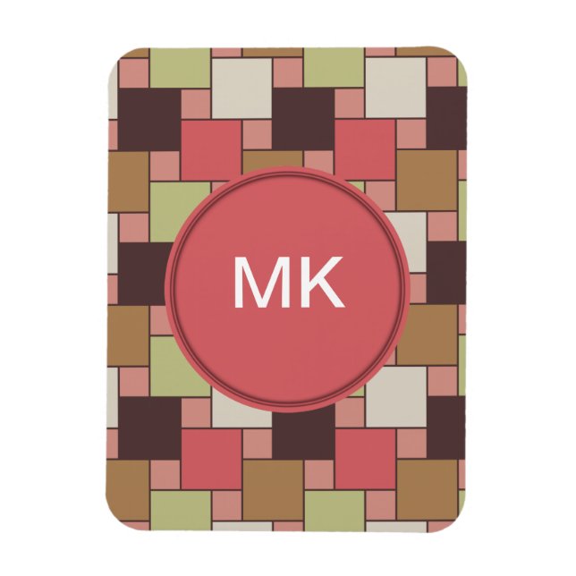 Íman Geométrico do Gabinete de Especiarias (Vertical)