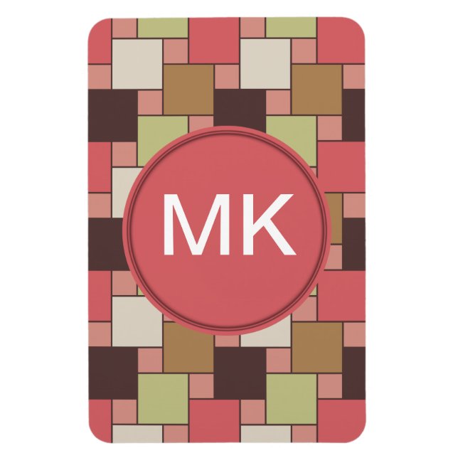 Íman Geométrico do Gabinete de Especiarias (Vertical)