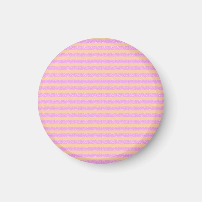 Íman Geométrico Rosa  (Frente)