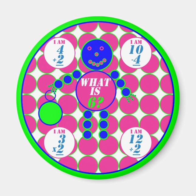 Íman Geometrics-Magnet-Circle-Age 6 (Frente)