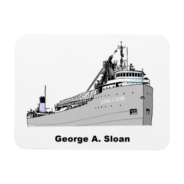 Íman George A. Sloan (Horizontal)