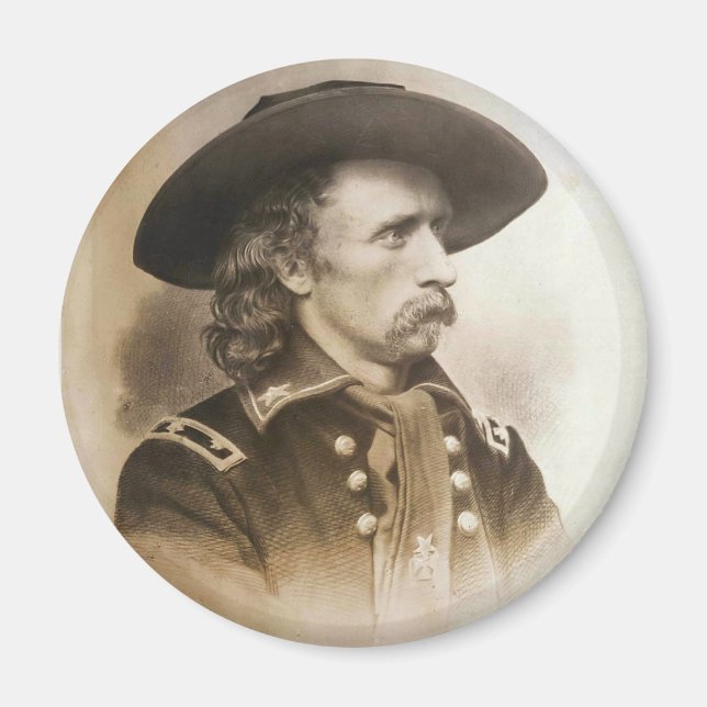 Íman George Armstrong Custer por volta dos anos 60 (Frente)