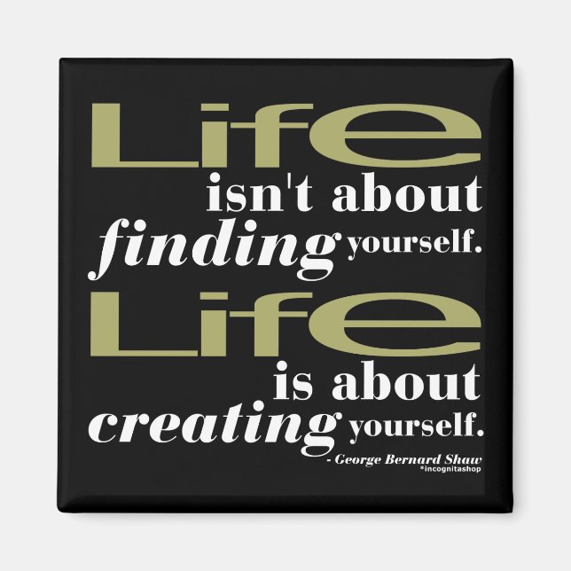 Íman George Bernard Shaw Cote (Frente)