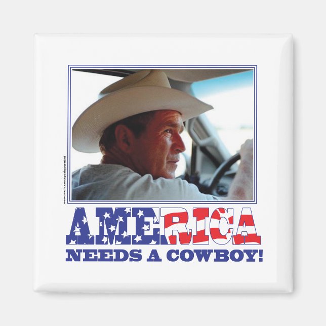 Íman George Bush (Frente)