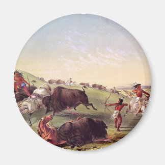 Íman George Catlin - Buffalo Hunt