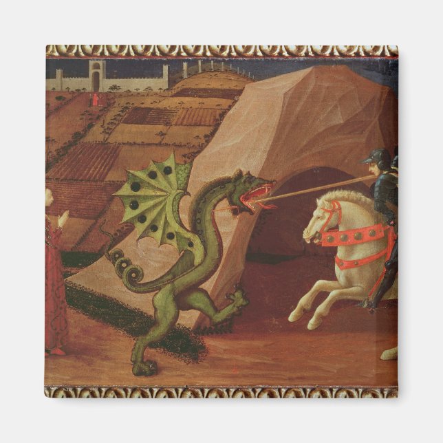 Íman George e o Dragão, 1439-40 (Frente)