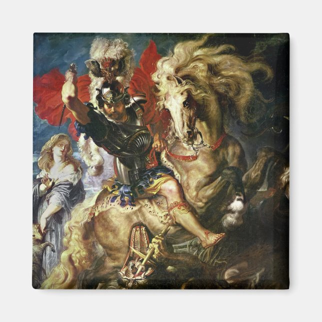 Íman George e o Dragão, c.1606 (Frente)