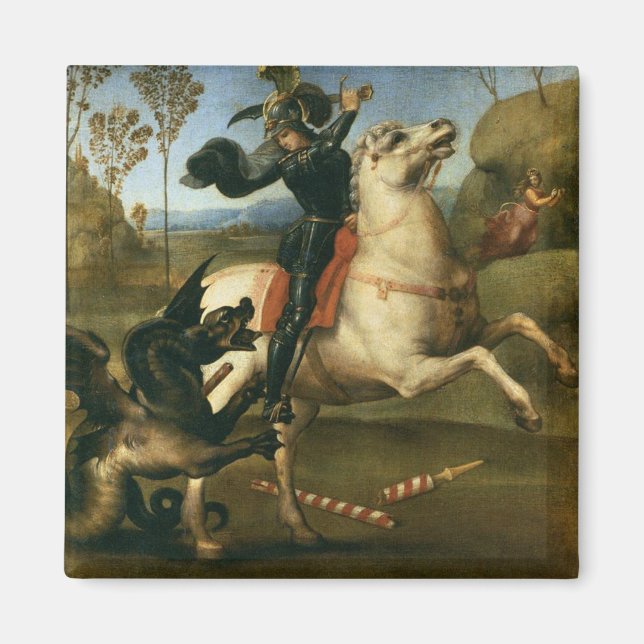 Íman George e o Dragão (por Raphael) (Frente)