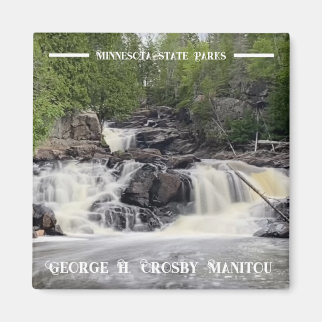 Íman George H. Crosby Manitou State Park Magnet (Frente)