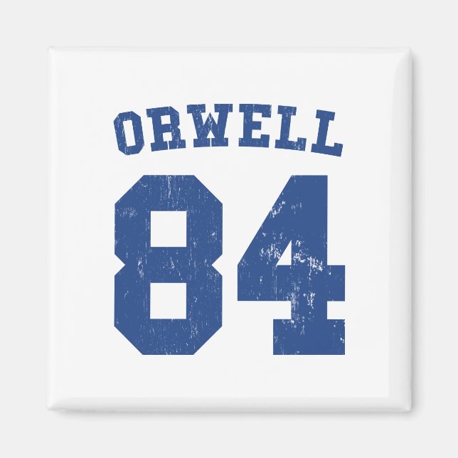 Íman George Orwell 1984 Jersey Magnet (Frente)