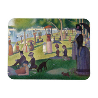 Íman GEORGE SEURAT - Uma tarde de domingo 1884