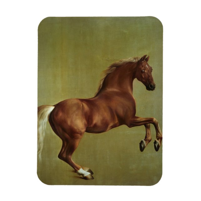 Íman George Stubbs | Casaco de assobio, 1762 (Vertical)