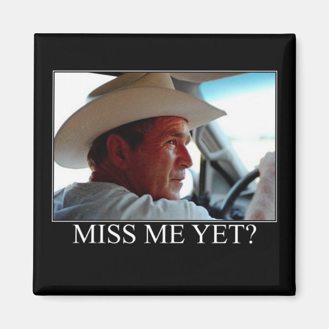 Íman George W. Bush (Frente)