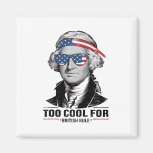 Íman George Washington A Favor Do Domínio Britânico 4 D