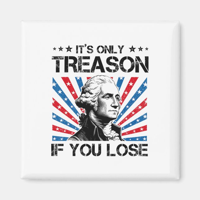 Íman George Washington é a única traição se você Perder (Frente)