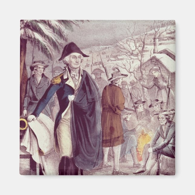 Íman George Washington na Valley Forge (Frente)