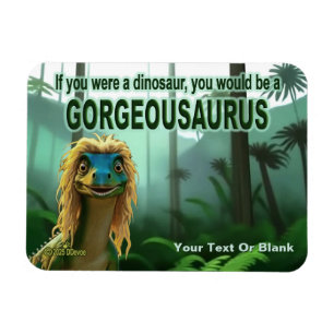 Íman Georgeousaurus Blond Dinossaur
