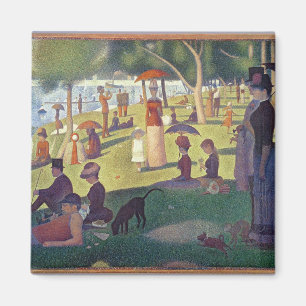 Íman Georges Pierre Seurat   domingo à tarde no é
