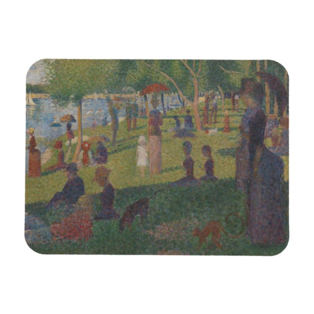 Íman Georges Pierre Seurat | Estudo para um Domingo em  (Horizontal)