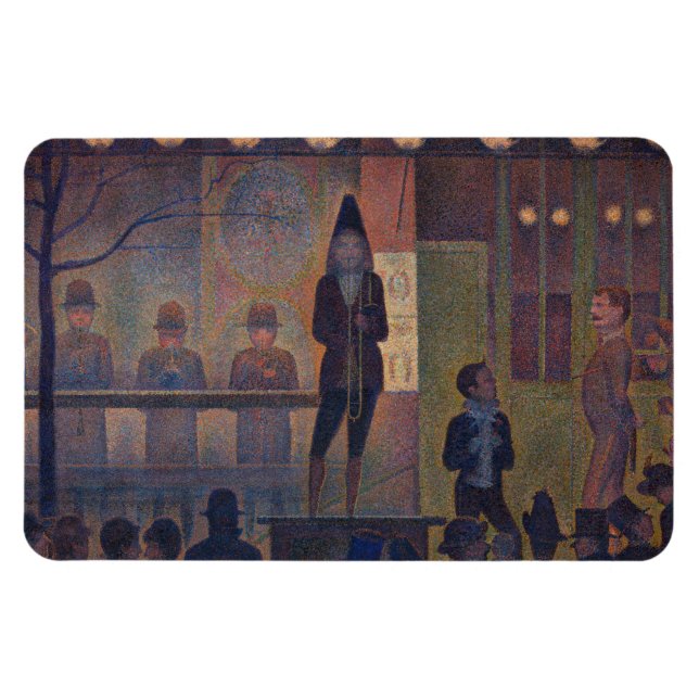 Íman Georges Seurat - Apresentação do Circo (Horizontal)
