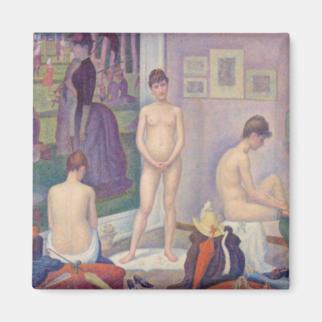 Íman Georges Seurat - As Modelos (Frente)