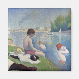Íman Georges Seurat - Banhistas em Asnieres