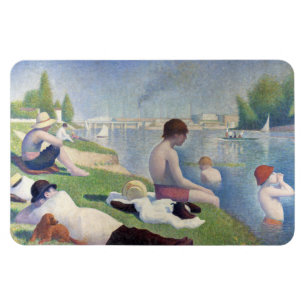Íman Georges Seurat - Banhistas em Asnieres