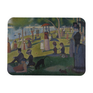Íman Georges Seurat - Domingo em La Grande Jatte