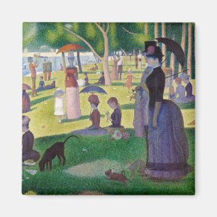 Íman Georges Seurat - Domingo em La Grande Jatte