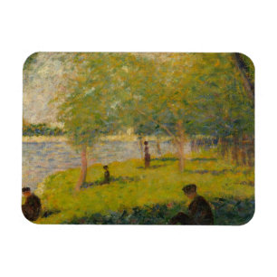 Íman Georges Seurat - estudo por um domingo no La