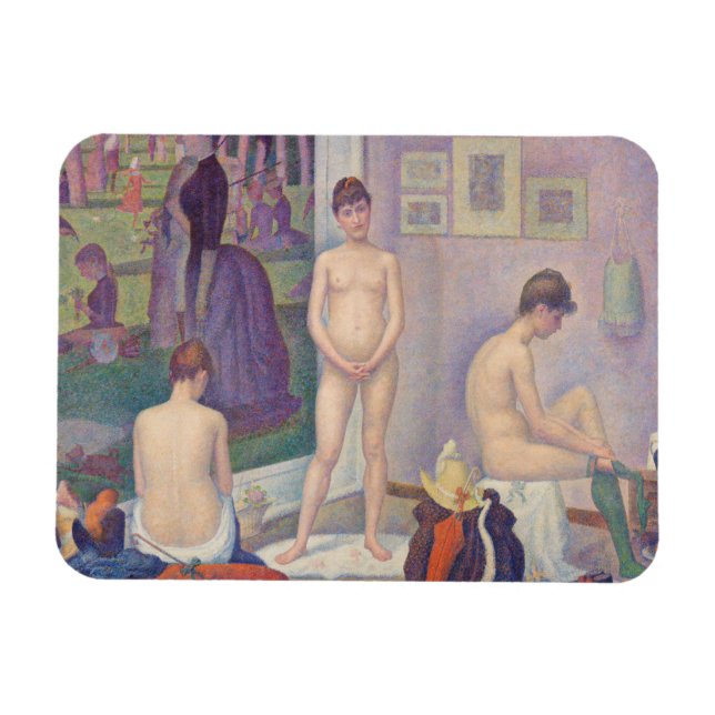 Íman Georges Seurat - Os Modelos (Horizontal)