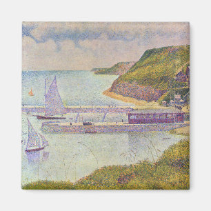 Íman Georges Seurat - Port-en-Bessin na Maré Alta