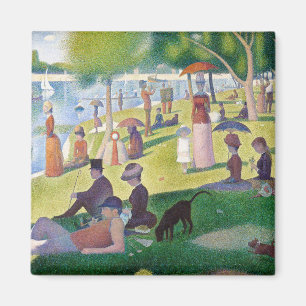 Íman Georges Seurat - Um Domingo na La Grande Jatte