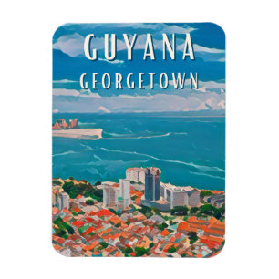 Íman Georgetown, la capitale colorée de Guyana