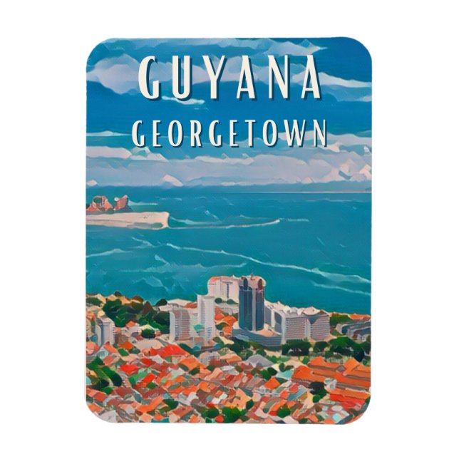 Íman Georgetown, la capitale colorée de Guyana (Vertical)