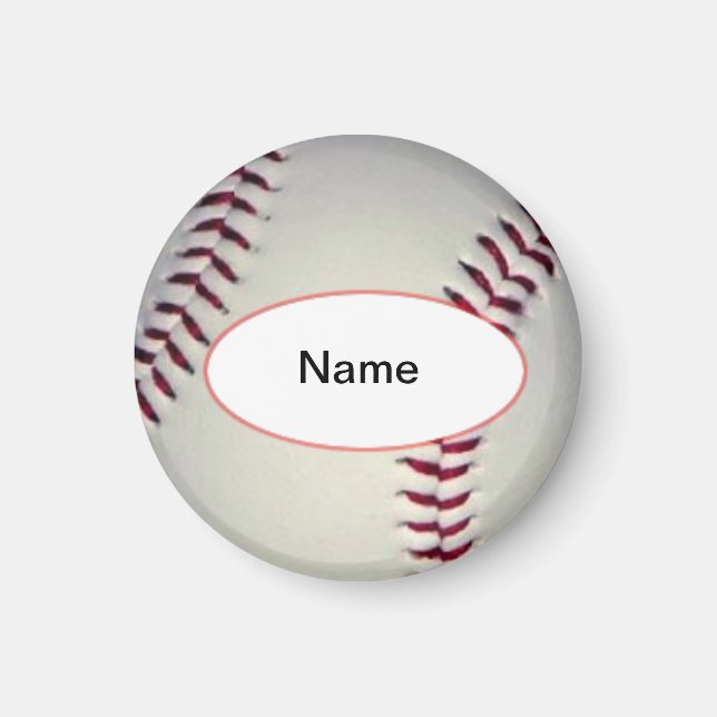 Íman gepersonaliseerde baseball (Frente)